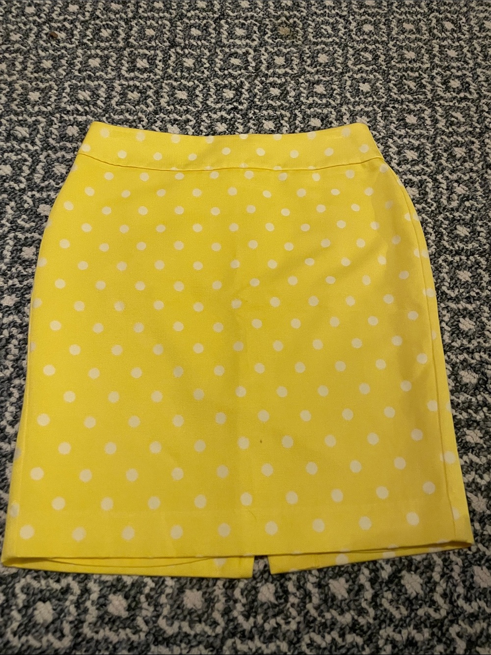 Yellow Polka Dot Women’s Skirt